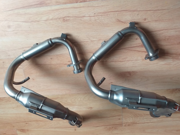 YAMAHA WR 125 X 2009-2014 COLECTOR TUBO CIGÜEÑA DE ESCAPE 