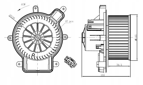 SOPLADOR PEUGEOT 3008 09- 