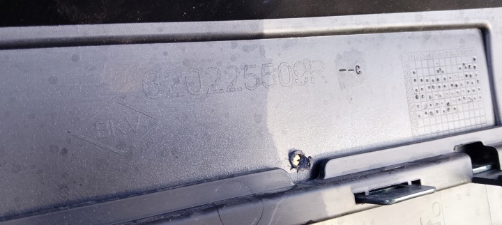 PARE-CHOCS AVANT AVANT DACIA SANDERO III 3 20-24ROK STEPWAY 620225509R ORIGINAL