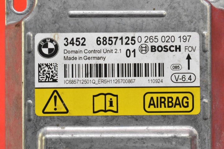CAPTEUR MODULE AIRBAG COUSSINS 6857125 BMW F11 LIFT 13-17