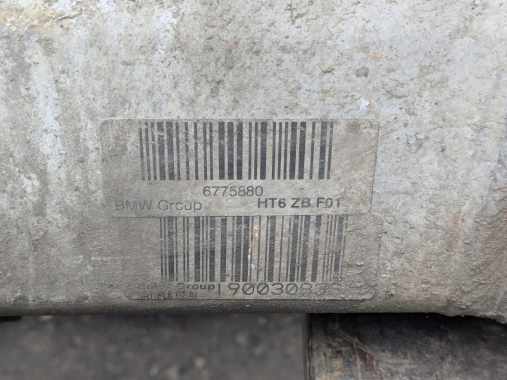 COMPLET CHÂSSIS POUTRE ARRIÈRE BMW 7 750I F01 F02 AXE DIRECTIONNELLE DYNAMIC DRIVE 08-