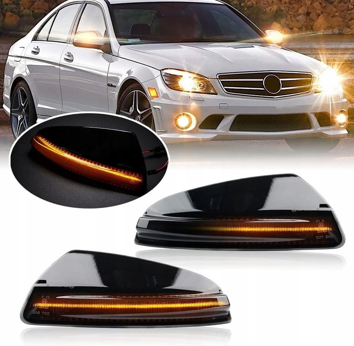 LED DYNAMIC BLINKERS MERCEDES VITO W639 VIANO W639 W164 X164 W204 photo 3 - milautoparts-fr.ukrlive.com