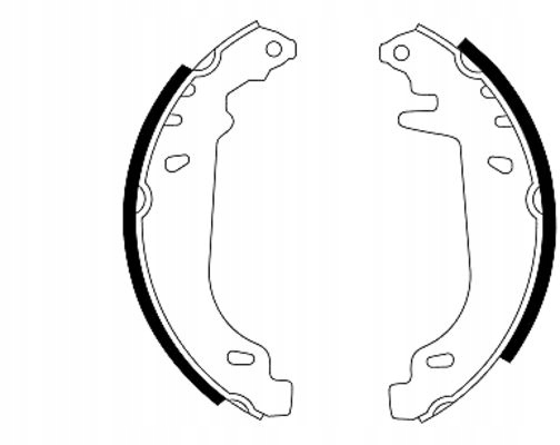 TEXTAR BRAKE SHOES BRAKE CITROEN ZX 1,6 91- /18 0X32/ photo 3 - milautoparts-fr.ukrlive.com