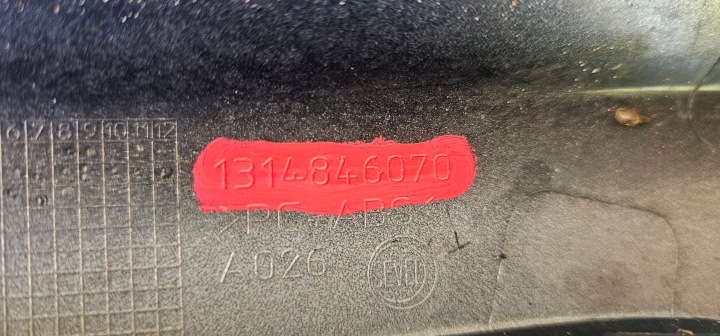 FIAT OE 1314846070 CALANDRE RADIATEUR