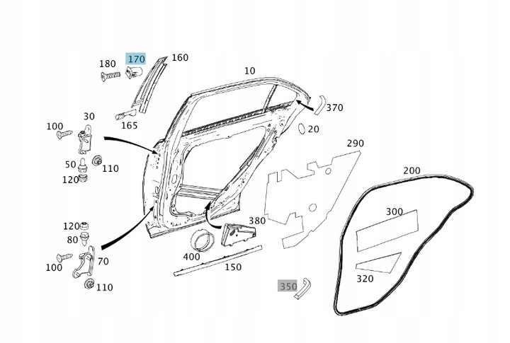 SPAUSTELIS DURYS MERCEDES-BENZ A0009983385 nuotrauka 3