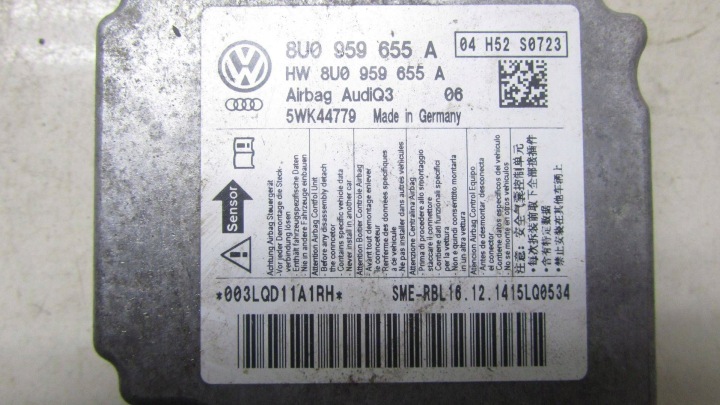 AUDI Q3 8A CAPTEUR AIRBAG 8U0907468