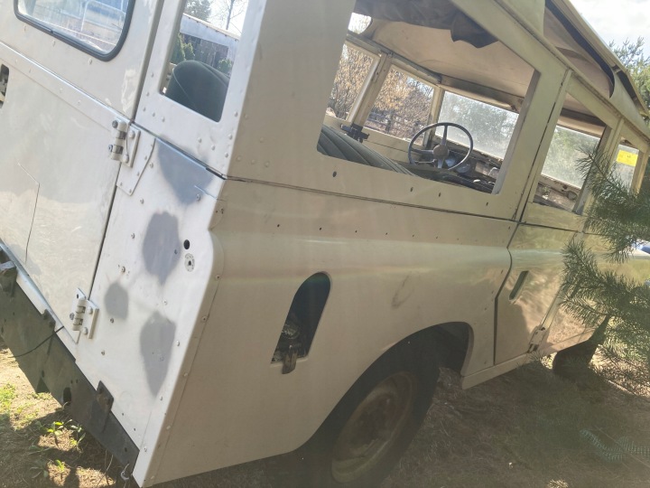 BAIGNOIRE BOÎTE ARRIÈRE LAND ROVER DEFENDER III 109 110 5 PORTIÈRE