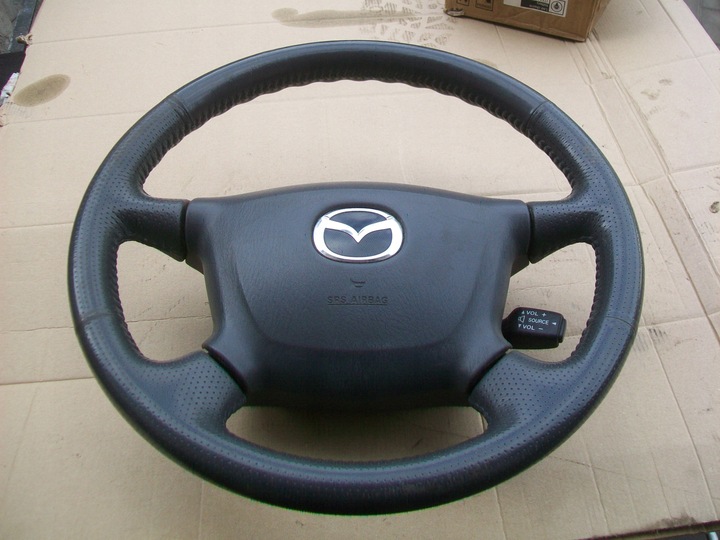 VOLANTE CUERO MAZDA PREMACY RESTYLING 