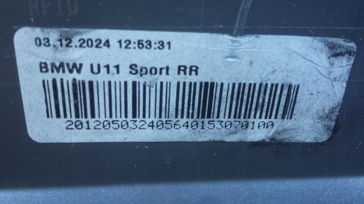 BMW X1 U11 MODULE PARE-CHOCS ARRIÈRE ARRIÈRE 9881934