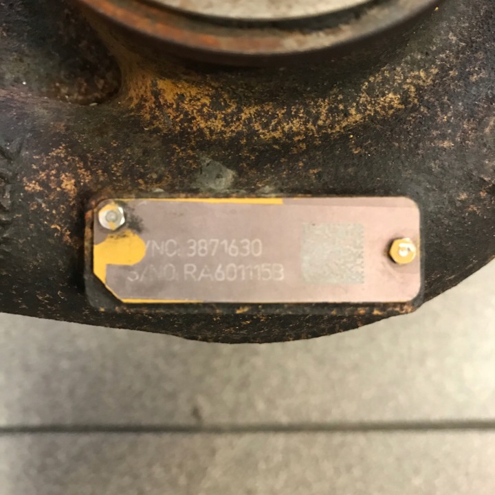 TURBOCOMPRESSEUR 387-1630 PERKINS CAT CATERPILLAR C4.4 GARRETT GT2052S