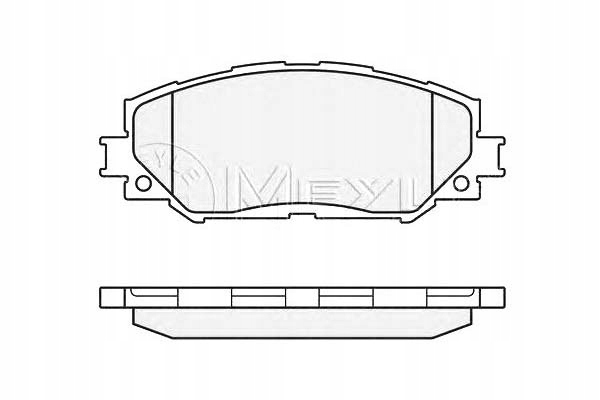 ZAPATAS DE FRENADO TOYOTA P. AURIS 0252433617 MEYLE 