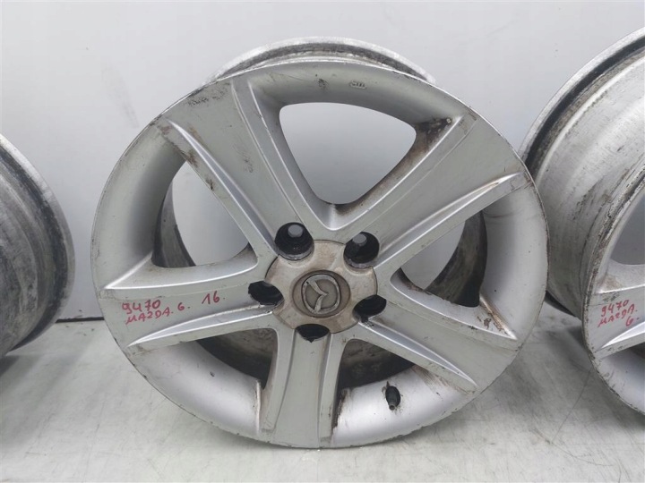JANTES EN ALLIAGE JANTES ALUMINIUM MAZDA 6 2.0D 2002-2008R 7X16 5X115 JEU 4 PCS