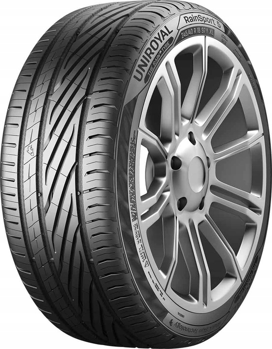 4 PIEZAS NEUMÁTICOS DE VERANO 225/55R17 UNIROYAL RAINSPORT 5 