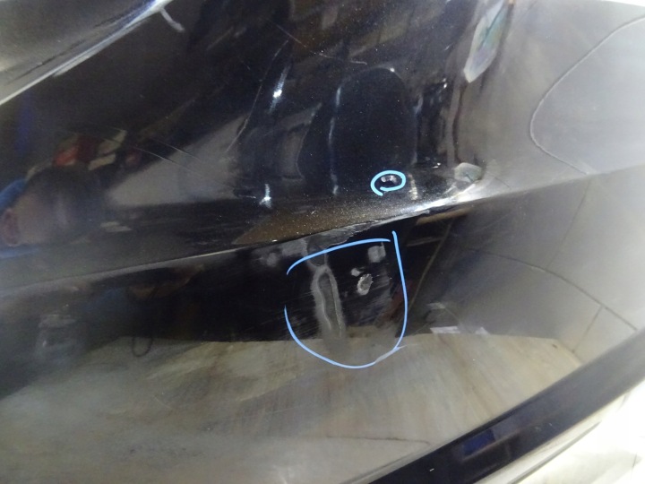 PARE-CHOCS ARRIÈRE MERCEDES CLS 218 W218 AMG A2188851725 LLU