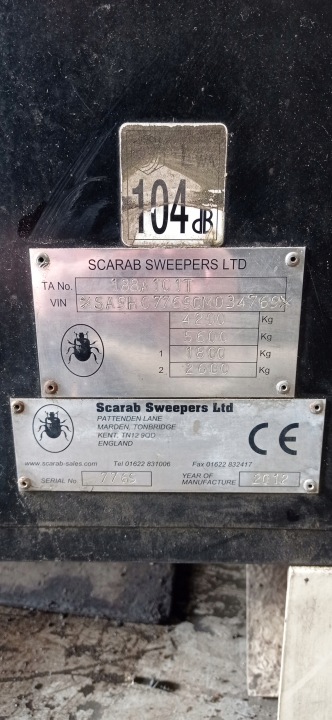 ZAMIATARKA SCARAB SWEEPERS LTD MODULE COMMUTATEUR ZBLIZENIOWY IFM CR2012