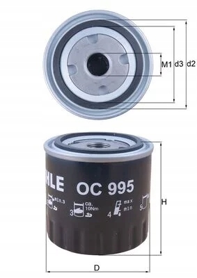 FILTRE RENAULT MAHLE ASSISTANT KOLIZJA #12
