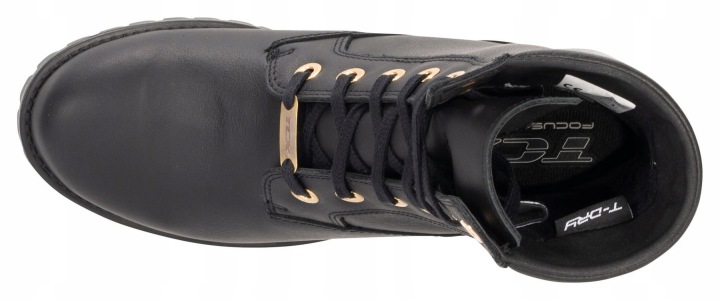 TCX SMOKE WP COFFRE CHAUSSURES MOTOCYCLETTE CHOPPER CUIR NOIR FEMMES R. 41