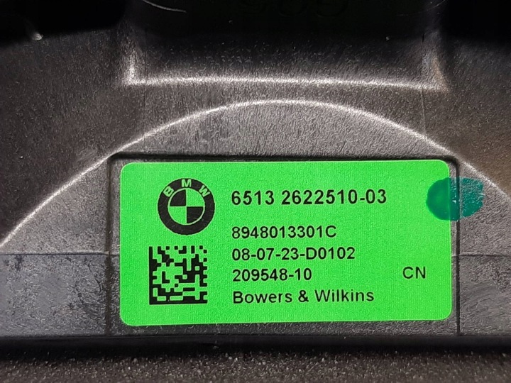 KIT AUDIO HAUT-PARLEURS BOWERS WILKINS BMW XM G09