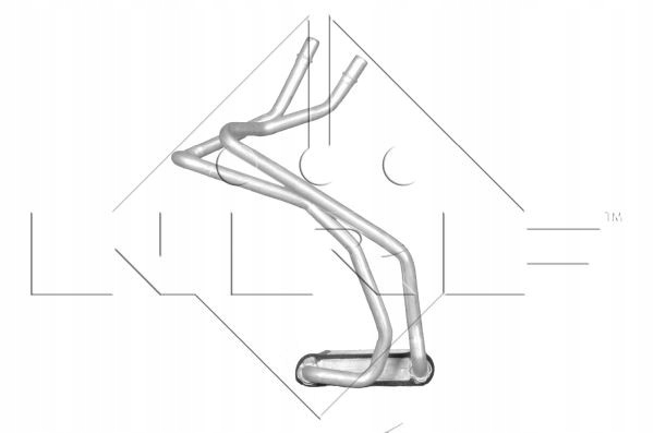 WYMIENNIK CIEPLA INTERIOR POJAZDU NRF 54350 
