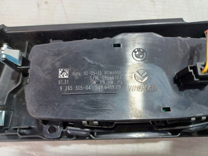 PANNEAU COMMUTATEUR FEUX ORIGINAL 9265305 BMW 1 F20 12R