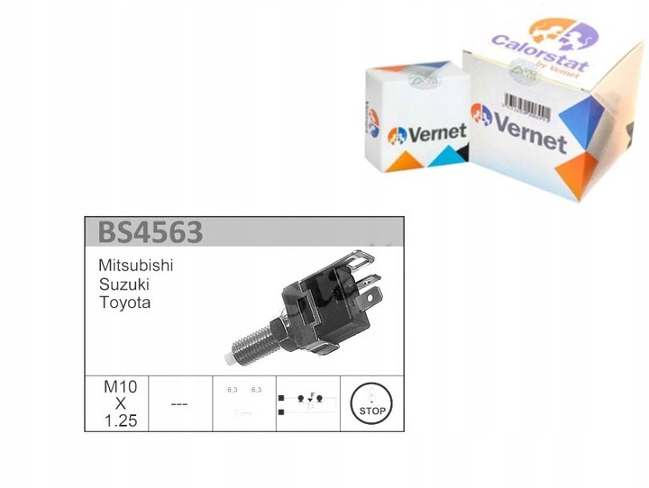 CONMUTADOR DE LUZ FRENOS DAIHATSU COPEN CUORE V MOVE SIRION TERIOS 