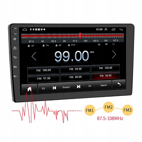 RADIO NAVEGACIÓN GPS NISSAN NAVARA 2006-12 ANDROID 