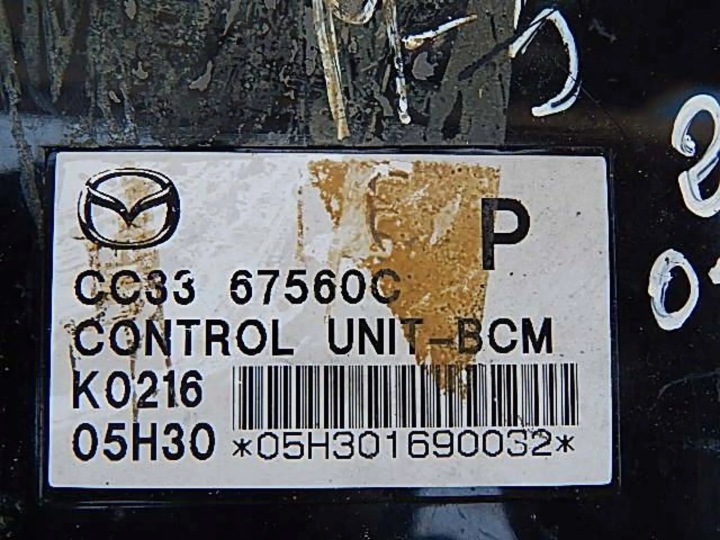 ORDINATEUR CONTACTEUR D'ALLUMAGE IMMO MAZDA 5 CR19 2.0B 05-10