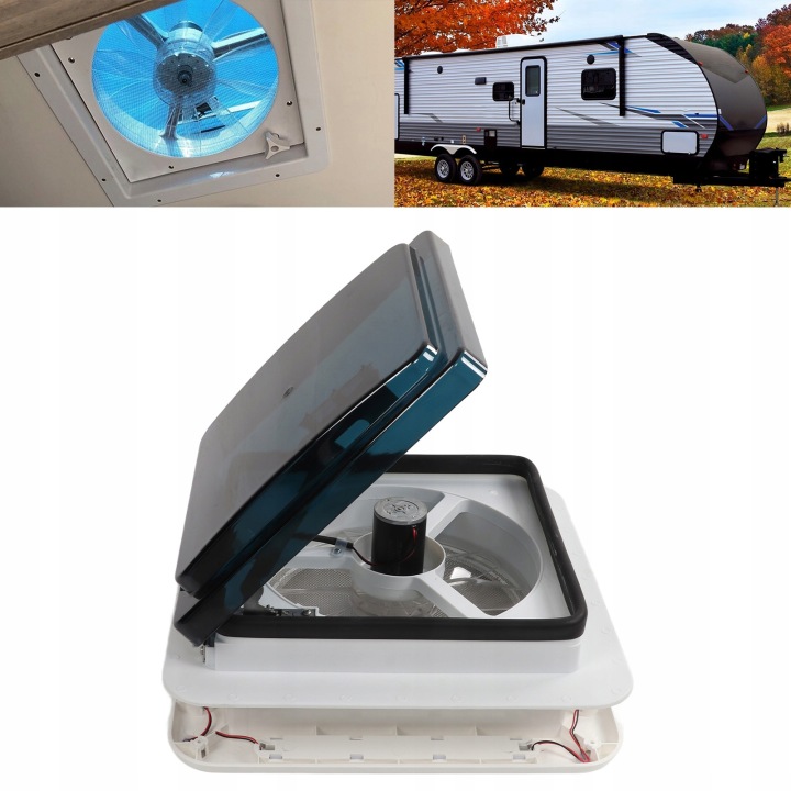 VENTILATEUR DE TOIT 12V VERS CAMPING-CAR REMORQUES