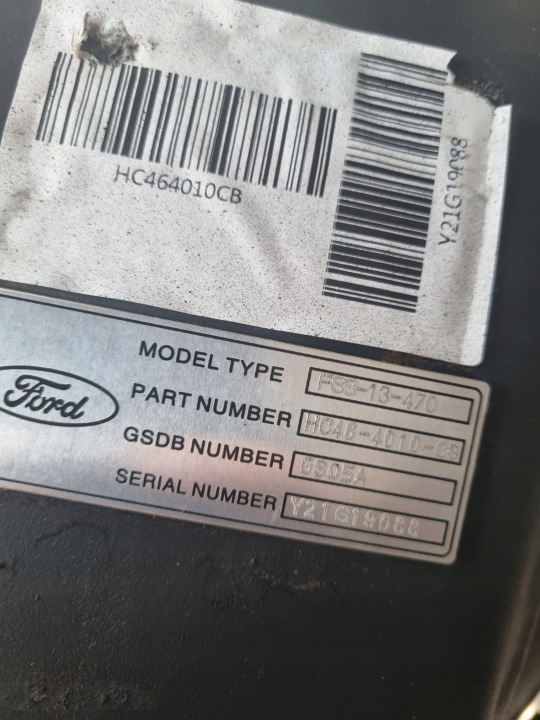 CHÂSSIS PONT GAINE FORD F-MAX CARGO LOW DECK MEGA HC46-4010-CB GS05A