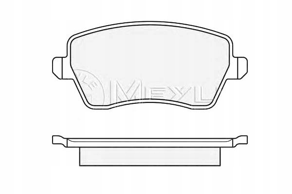 ZAPATAS DE FRENADO SUZUKI PARTE DELANTERA SWIFT 05- AGILLA 07- 