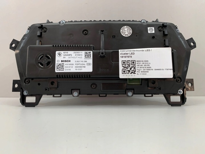 BMW G29 F40 F44 COMPTEUR COMPLET LED SANS HUD 5A5A9F6