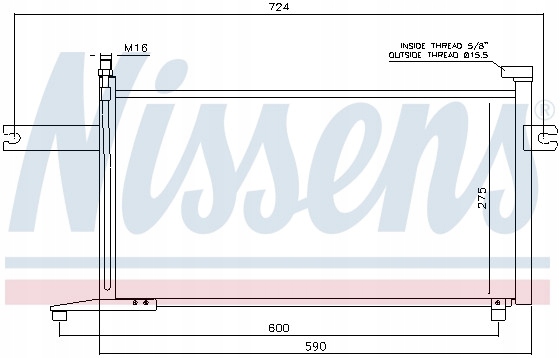 CONDENSADOR NISSENS 94498 