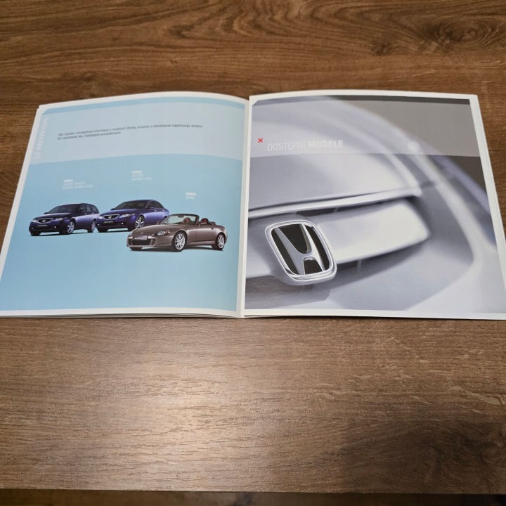 HONDA HISTORIA LOGICIEL S2000 LEGEND CR-V HR-V ACCORD CIVIC 2004 J.POLSKI