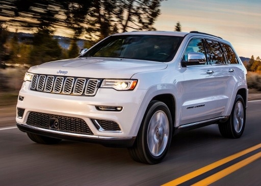 CHÂSSIS HALOGÈNE CHROME GAUCHE JEEP GRAND CHEROKEE WK2 2017-