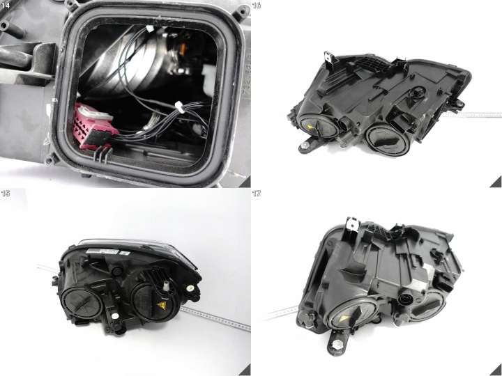 MERCEDES GLK X204 12-15 LIFT MOPF ILS XÉNON LED PHARE DROITE AVANT EUROPE
