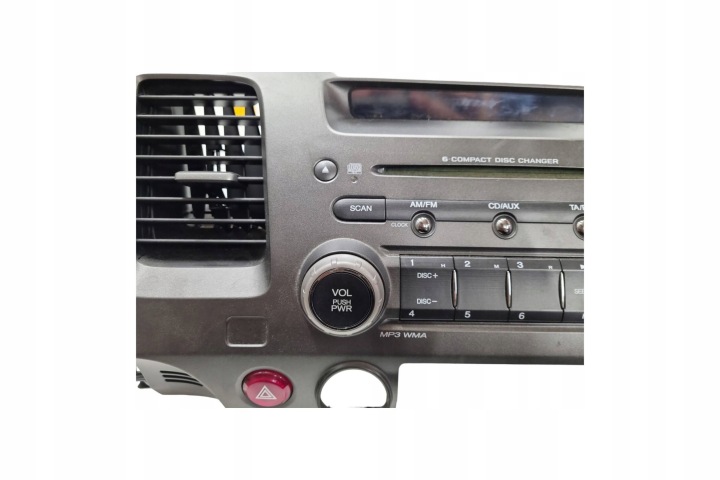 HONDA CIVIC 2008 PANNEAU AUTORADIO CD/DVD/GPS