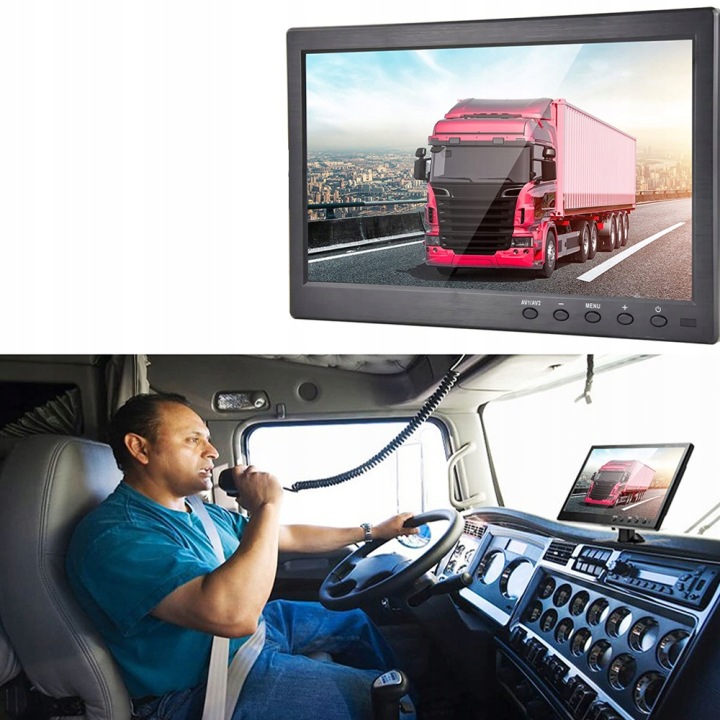 MONITEUR ÉCRAN AUTOMOBILE ORDINATEUR AUTOMOBILE MONITEUR CCTV HD 1080P 10.1″
