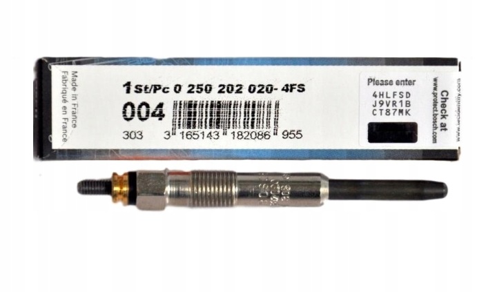 BOSCH BOUGIE DE PRÉCHAUFFAGE CITROEN AX BERLINGO BERLINGO MINIVAN C15 MINIVAN