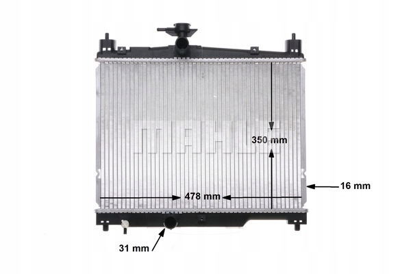 MAHLE ORIGINAL CR 539 000S RADIATEUR SYSTÈME REFROIDISSEMENT MOTEUR