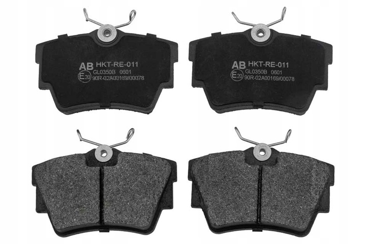 ALPHA BRAKES SABOTS DE FREIN DE FREIN ARRIÈRE photo 2 - milautoparts-fr.ukrlive.com