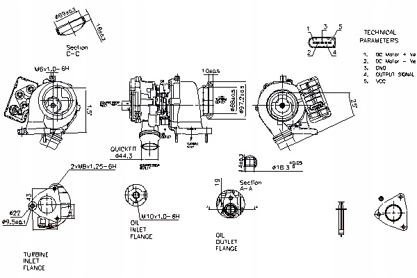 NISSENS TURBOCOMPRESSEUR 93308