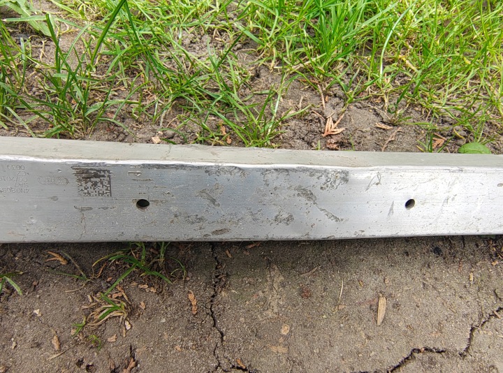 AUDI A8 D5 S8 4N0 PANNEAU AVANT RENFORCEMENT POUTRE PARE-CHOCS