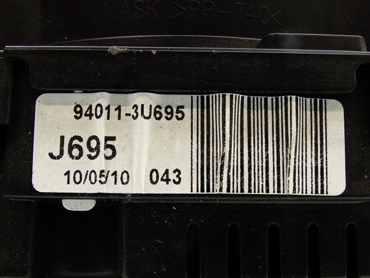 COMPTEUR TABLEAU DE BORD COMPTEUR DE VITESSE KIA SPORTAGE III 1.7 CRDI 94011-3U695