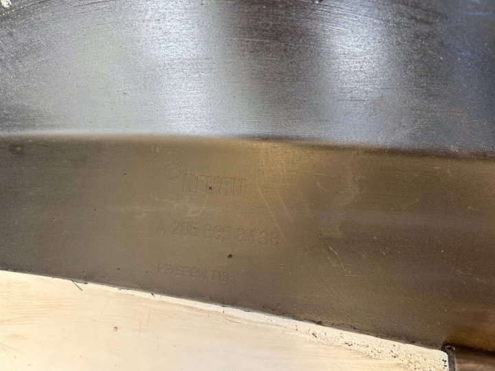 MERCEDES C 205 AMG PARE-CHOCS ARRIÈRE 2058858438 ORIGINAL