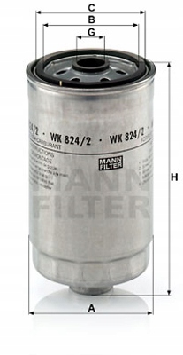 MANN FILTRE HUILES HYUNDAI TUCSON (JM)