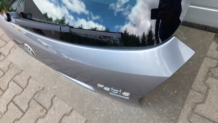 SKODA FABIA II 5J UNIVERSEL ARRIÈRE COUVERCLES DE COFFRE COMPLÈTE PEINTURE LF8L MONATAZ M-1059