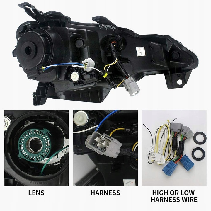VLAND LED FJD VERS GT86 BRZ SCION PROJECTEUR PHARES DE REKI LIVRAISON 24H