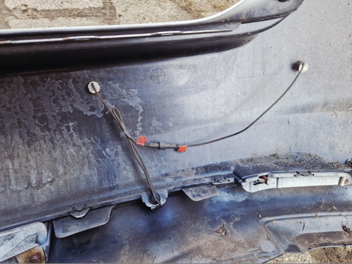 HONDA INSIGHT II PARE-CHOCS ARRIÈRE ARRIÈRE 71502-TM8-G0
