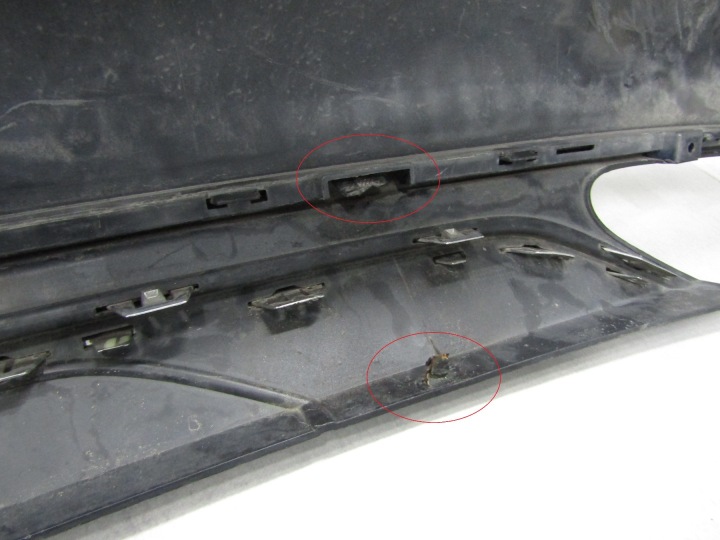 PARE-CHOCS ARRIÈRE ARRIÈRE MERCEDES B-KLASA W246 LIFT 14-18