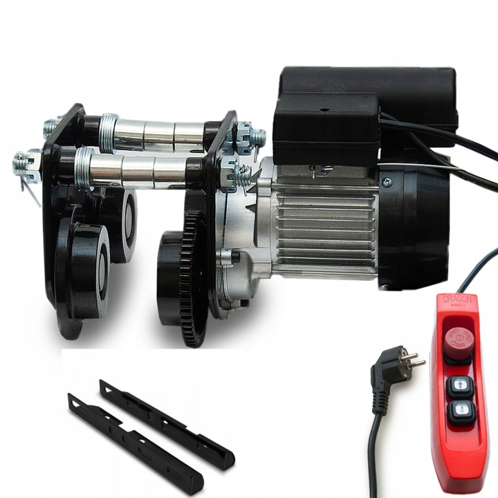 DRAGON WINCH CHÂSSIS MANUEL 1T CHÂSSIS SUWNICOWY VERS WYCIAGARKI 1000KG SUWNICA